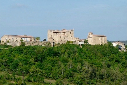 Roquetaillade (Aude) Vue générale