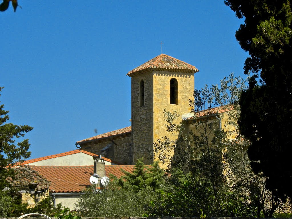 Roquetaillade (Aude)  L'église