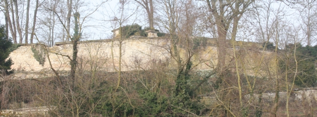 Roucy (Aisne) L'enceinte du château