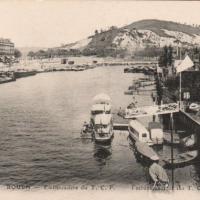 Rouen seine maritime l embarcadere cpa