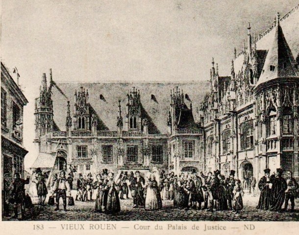 Rouen seine maritime le palais de justice cpa