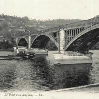 Rouen seine maritime le pont aux anglais cpa