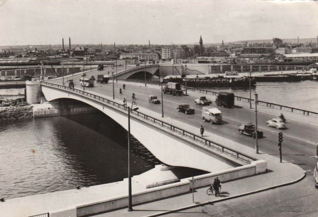 Rouen seine maritime le pont corneille cpa