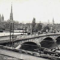 Rouen seine maritime le pont corneille cpa