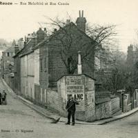 Rouen seine maritime rue malathire et cousin cpa