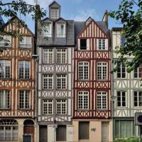 Rouen seine maritime vieilles maisons 