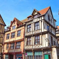 Rouen seine maritime vieilles maisons 
