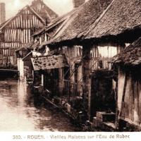 Rouen seine maritime vieilles maisons cpa