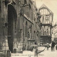 Rouen seine maritime vieilles maisons cpa