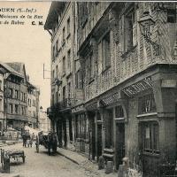 Rouen seine maritime vieilles maisons cpa