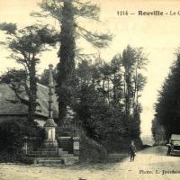 Rouville seine maritime calvaire cpa