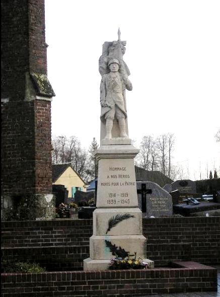 Rouville seine maritime monument aux morts