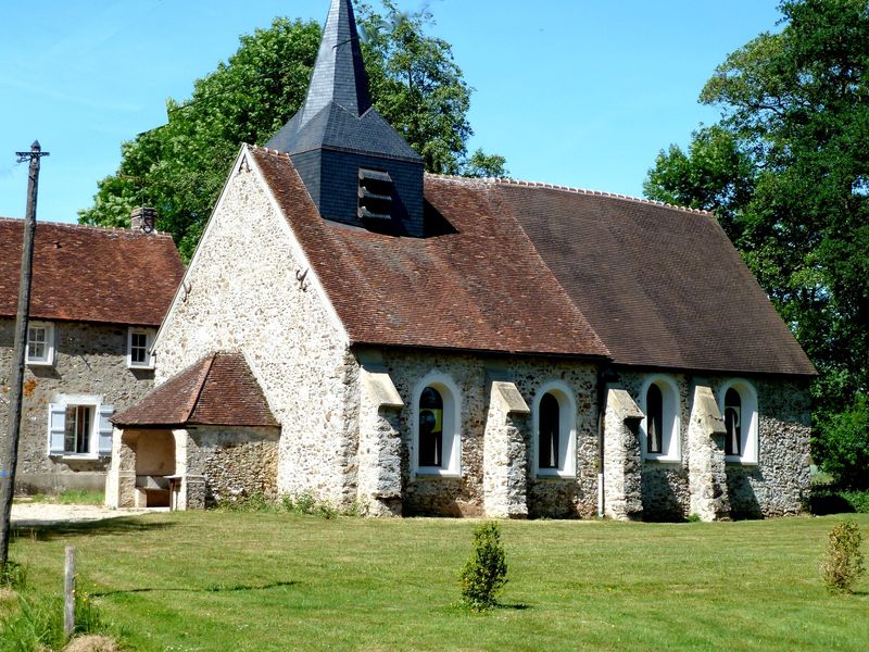 Rozoy-Bellevalle (Aisne) l'église Saint-Thibaud