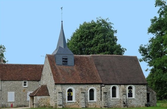 Rozoy-Bellevalle (Aisne) l'église Saint-Thibaud