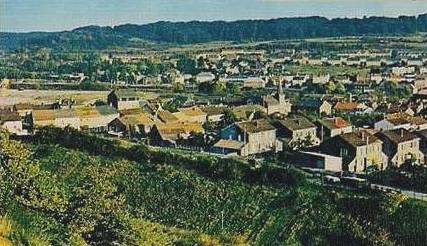 Russange (Moselle) Vue générale vers 1980