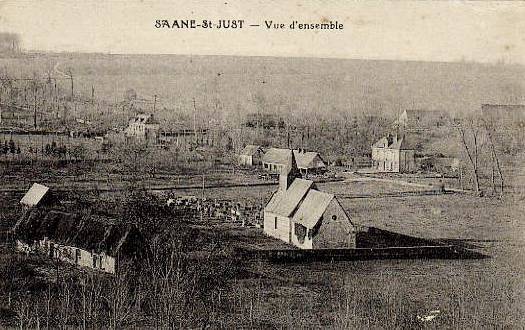 Saâne-Saint-Just (Seine Maritime) Eglise Saint-Just CPA