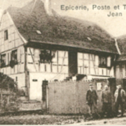 Saessolsheim 67 epicerie et poste de jean ulrich cpa