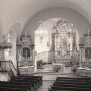 Saessolsheim 67 l eglise saint jean baptiste interieur cpa