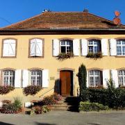 Saessolsheim 67 la mairie ancien presbytere