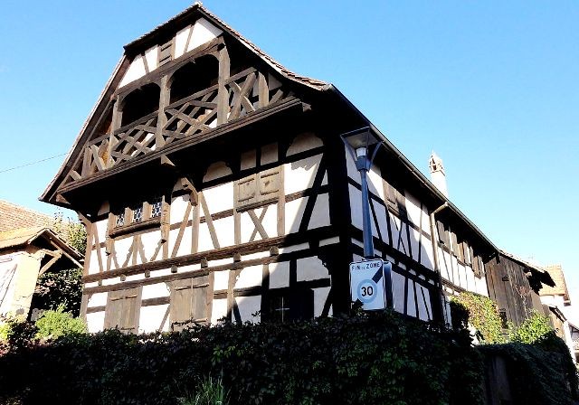 Saessolsheim 67 une ferme du xviieme siecle