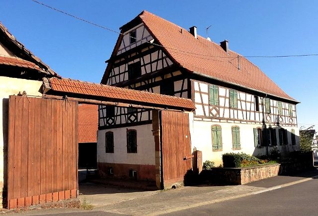 Saessolsheim 67 une ferme du xviiieme siecle