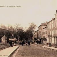 L' avenue de Vabres (cpa)