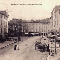 La place de la Liberté (cpa)