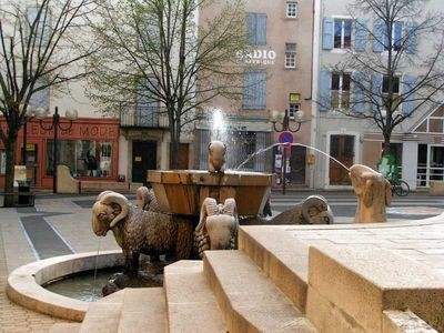 La fontaine des béliers