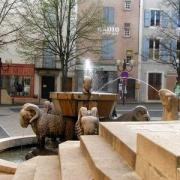 La fontaine des béliers