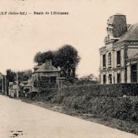 Saint arnoult seine maritime route de lillebonne cpa