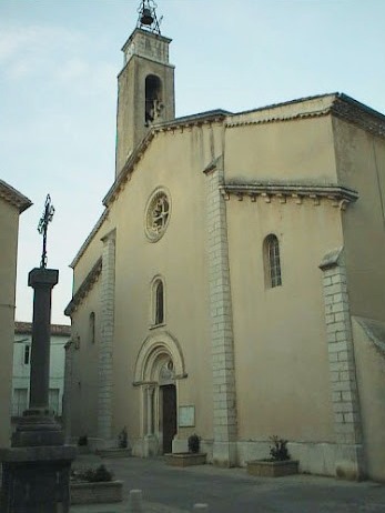 Saint-Bauzille-de-Putois (Hérault) L'église Saint-Baudile