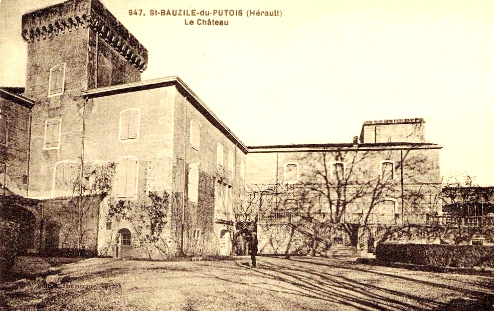 Saint-Bauzille-de-Putois (Hérault) Le château CPA