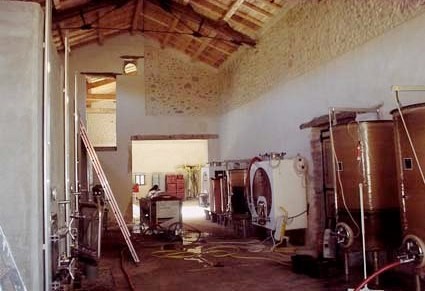 Sauzet, les chais