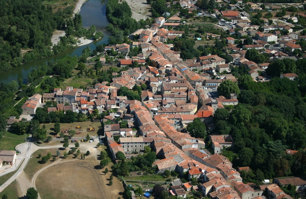 Saint-Bauzille-de-Putois (Hérault) Vue aérienne