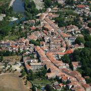 Saint-Bauzille-de-Putois (Hérault) Vue aérienne