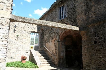 La cour du château