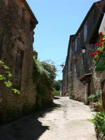 Dans le village