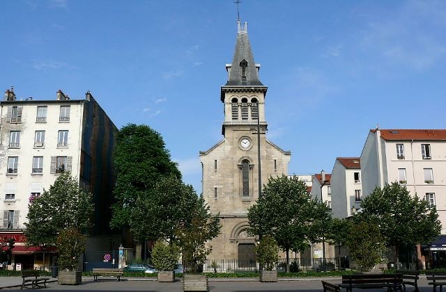 Saint denis seine saint denis l eglise sainte genevieve de la plaine