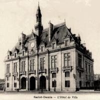 Saint denis seine saint denis l hotel de ville cpa