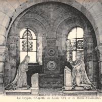 Saint denis seine saint denis la basilique chapelle de louis xvi et marie antoinette cpa