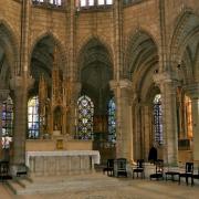 Le chevet de la basilique