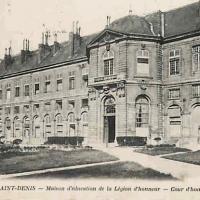 Saint denis seine saint denis la maison d education cpa