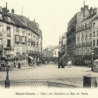 Saint denis seine saint denis la place des gueldres cpa