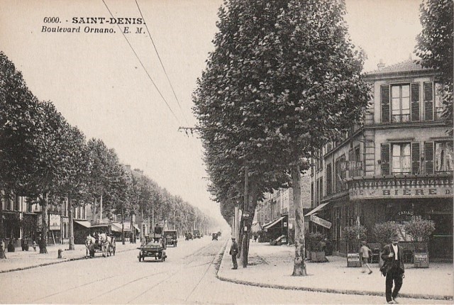 Saint denis seine saint denis le boulevard ornano cpa