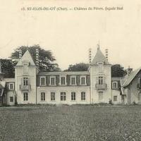 Saint-Eloi-de-Gy (Cher) Le château du Péron CPA
