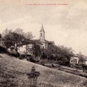 Saint-Félix-de-Sorgues (Aveyron) CPA Vue générale