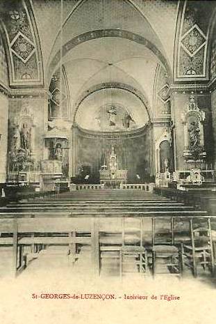 Saint-Georges-de-Luzençon (Aveyron) L'église 