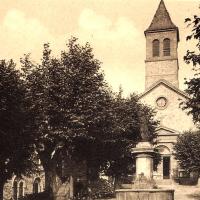 L' église et la fontaine