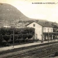 La gare (cpa)