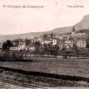 Saint-Georges-de-Luzençon (Aveyron) Vue générale en 1910